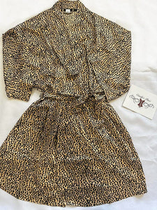 Cheetah Robe